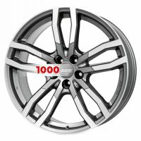 9,5*21 5*112 ET53 66,5 Alutec DriveX Metal Grey Front Polished