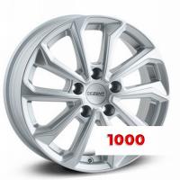 6,5*16 5*112 ET40 57,1 Dezent KS silver S