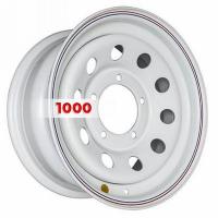 8*16 5*139,7 ET-3 110 Off-Road Wheels УАЗ Белый